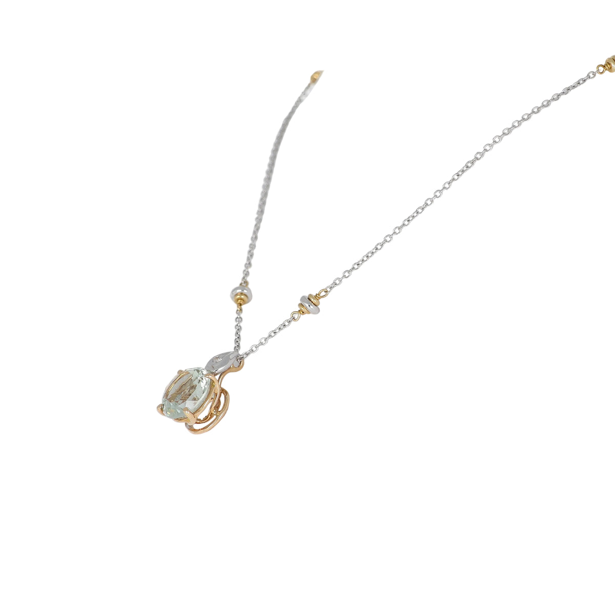 Pendente Prasiolite