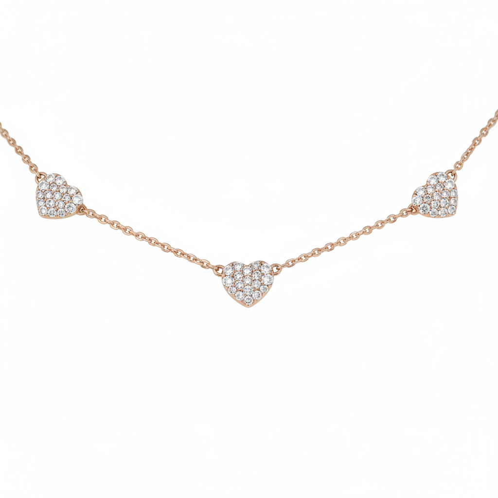 Collana  5 Heart