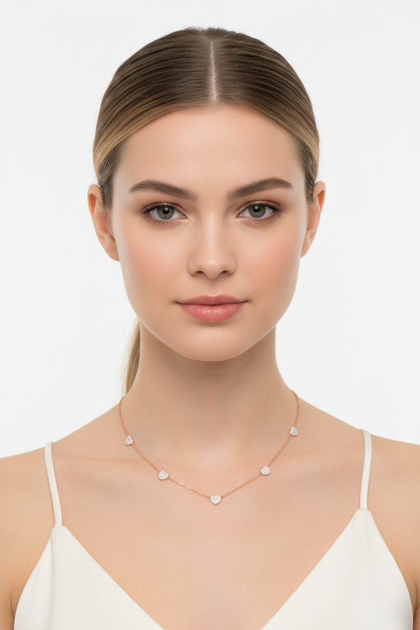 Collana  5 Heart