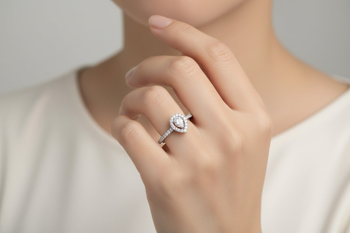 Anello Hope Diamond  Drop