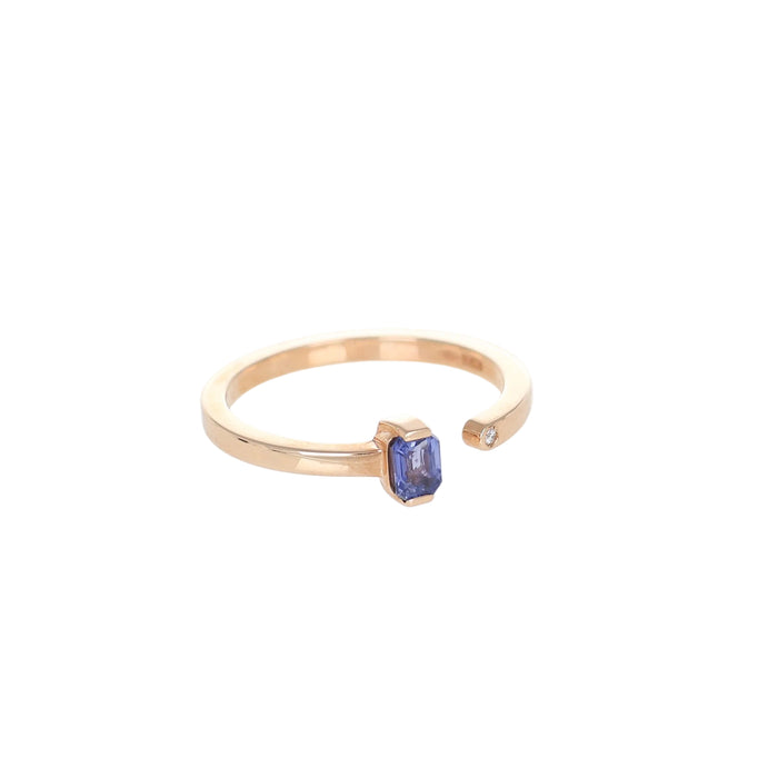 Anello Hope Blue Emerald