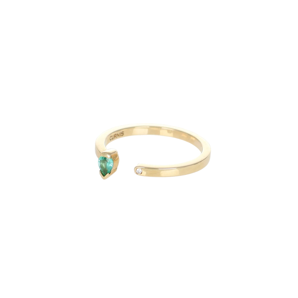 Anello Hope Green Drop