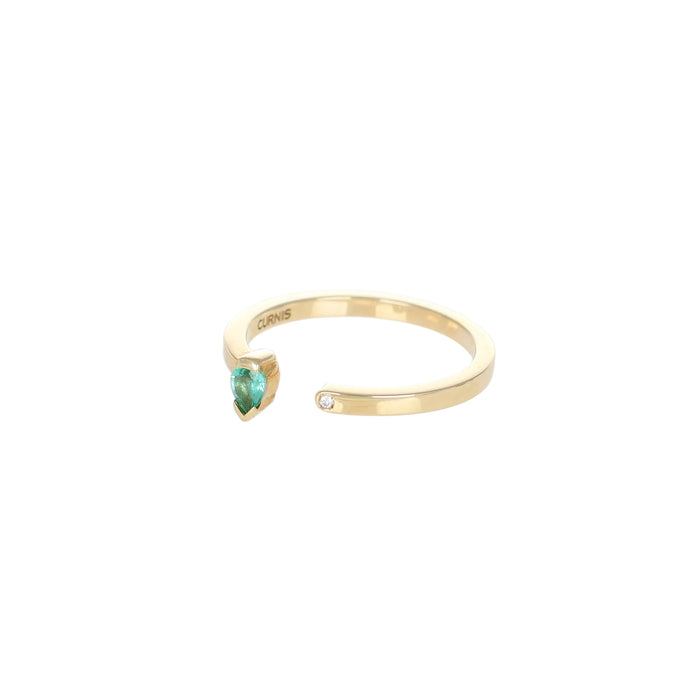 Anello Hope Green Drop