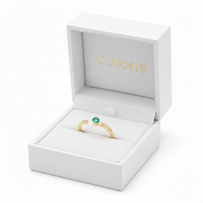 Anello Hope Green Heart