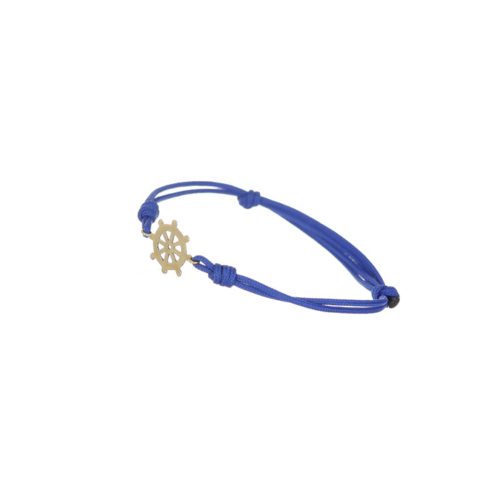 Bracciale in oro giallo con timone