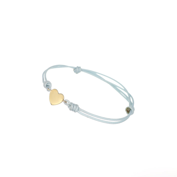 Bracciale in oro con cuore