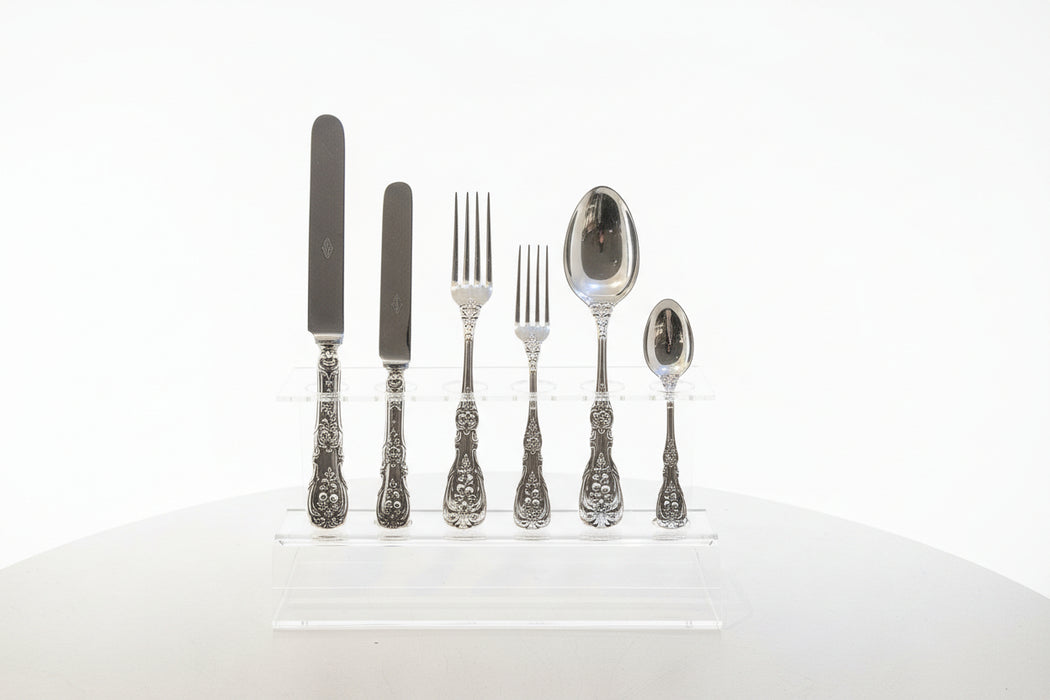 Servizio di Posate CESA Quirinale in Argento  925 – 77 Pezzi per 12 Persone