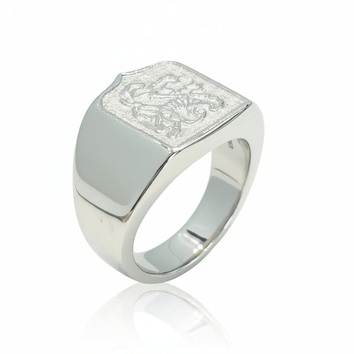 Anello Stemma Inciso