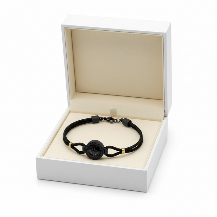 Bracciale Uomo  Bussola Titanio