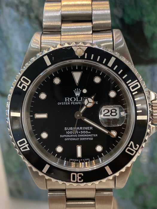 Rolex Submariner 16610 40mm Acciaio Automatico