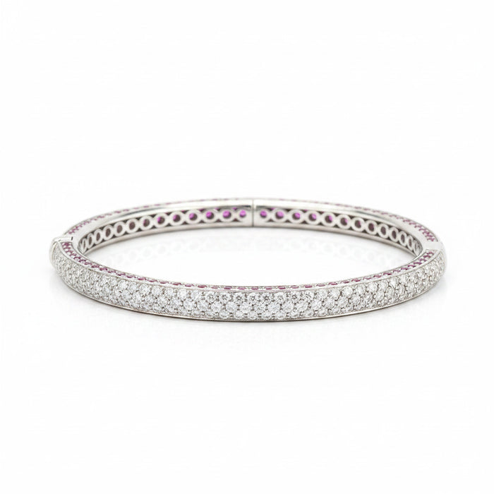 Bracciale Elegant Rose & White