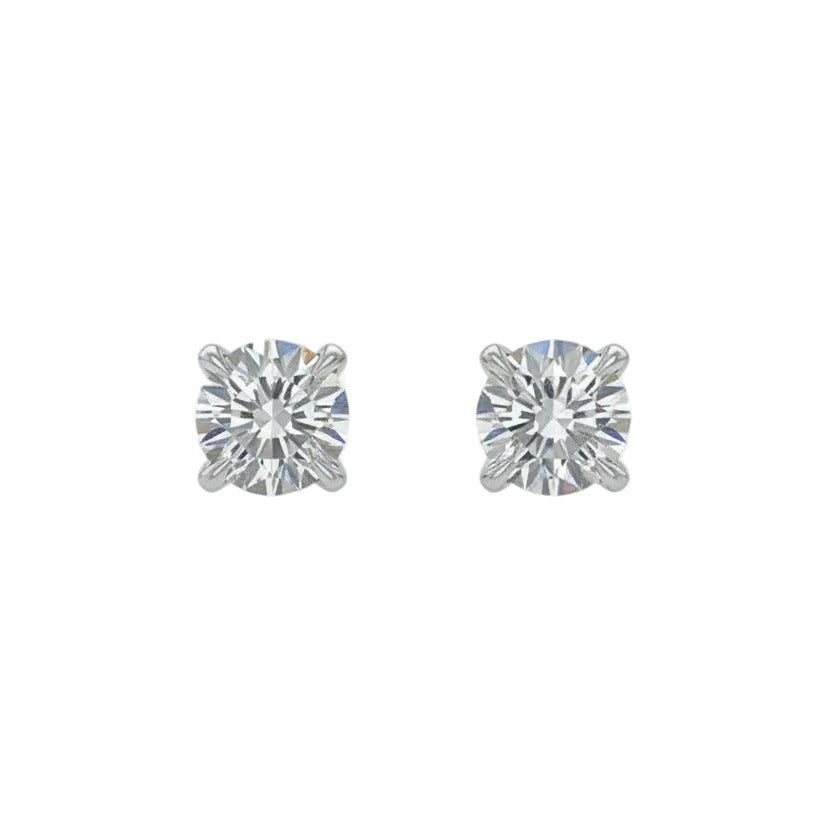 Orecchini Solitari ct 0.64