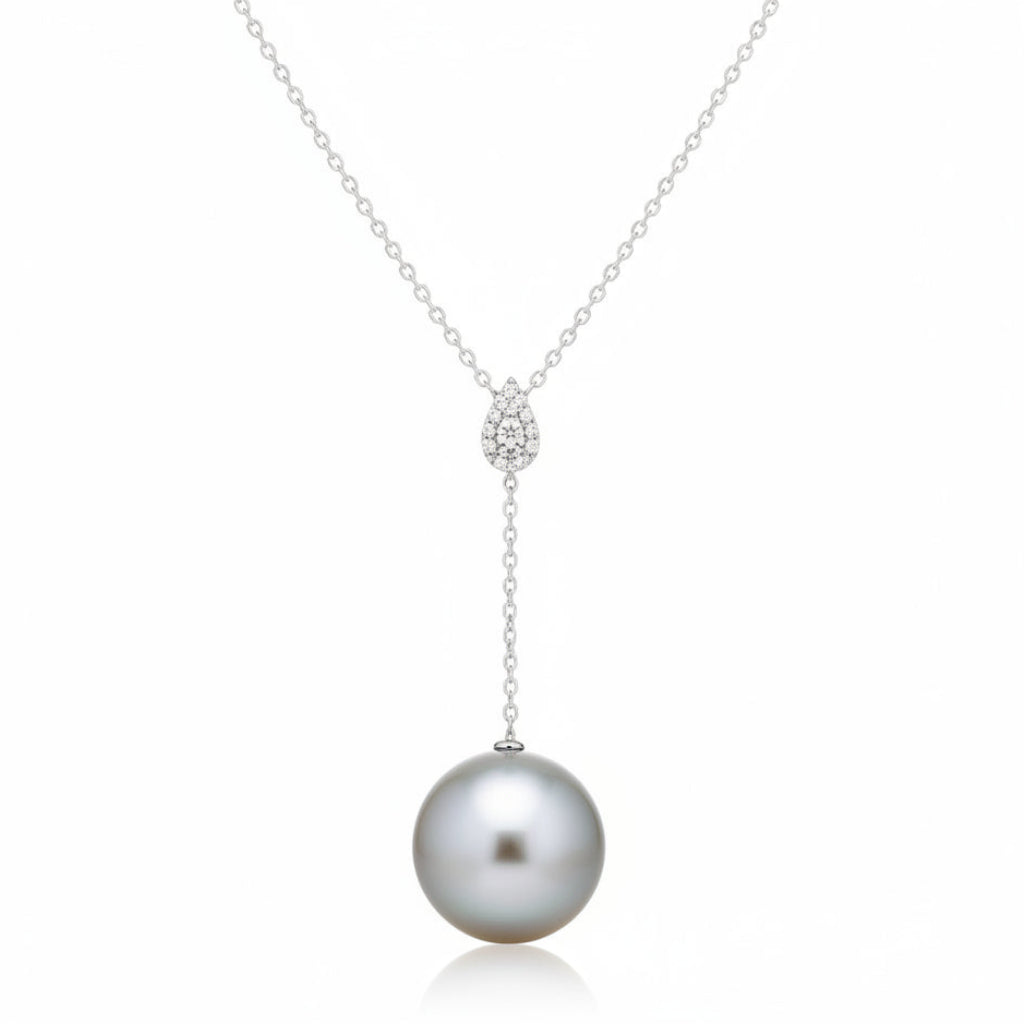 Ciondolo Perla Grey