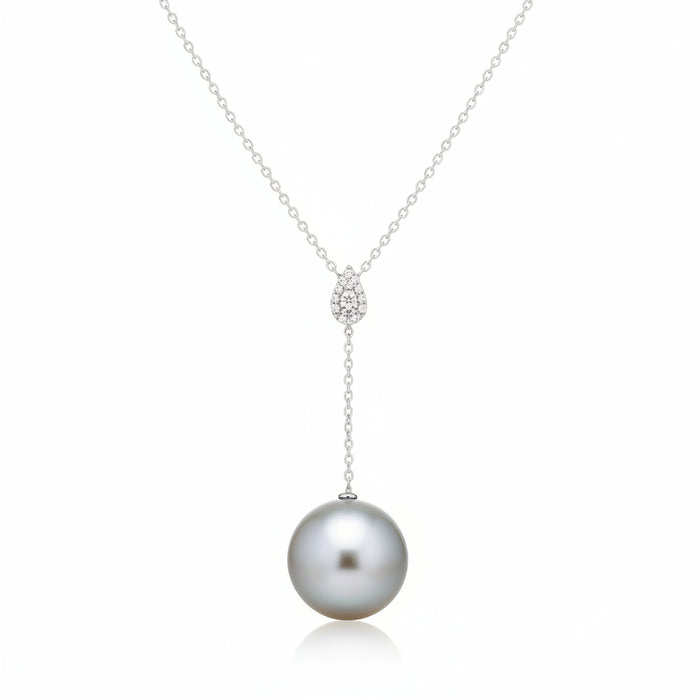 Ciondolo Perla Grey
