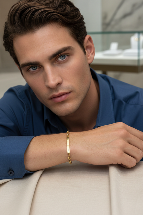 Bracciale Uomo Class Gold