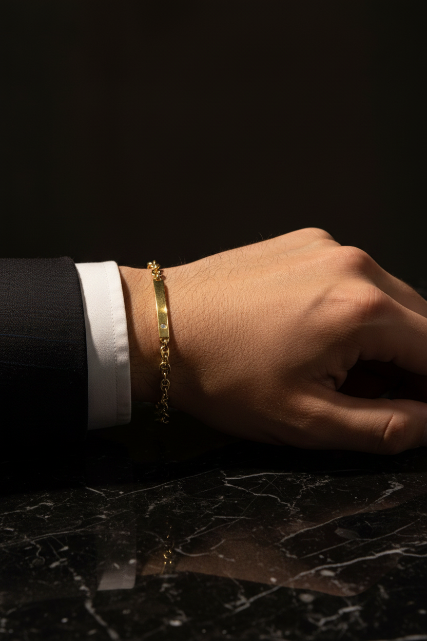 Bracciale Uomo Class Gold
