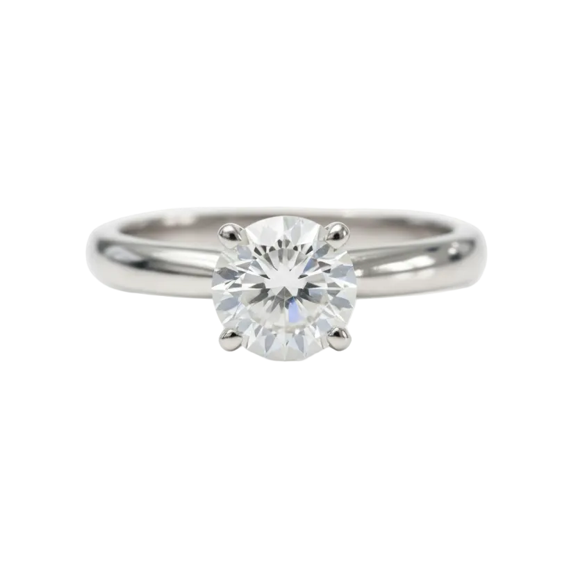 Anello  Solitario  Luce ct.1,21