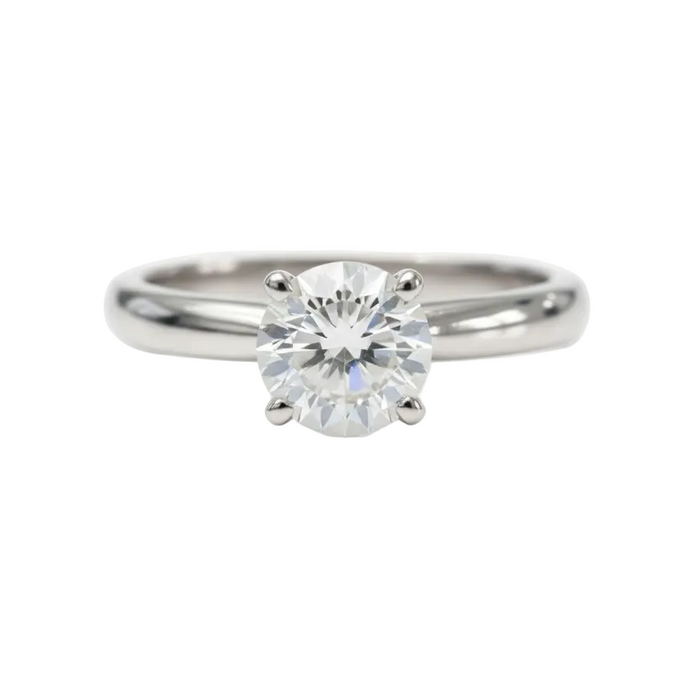 Anello  Solitario  Luce ct.1,21