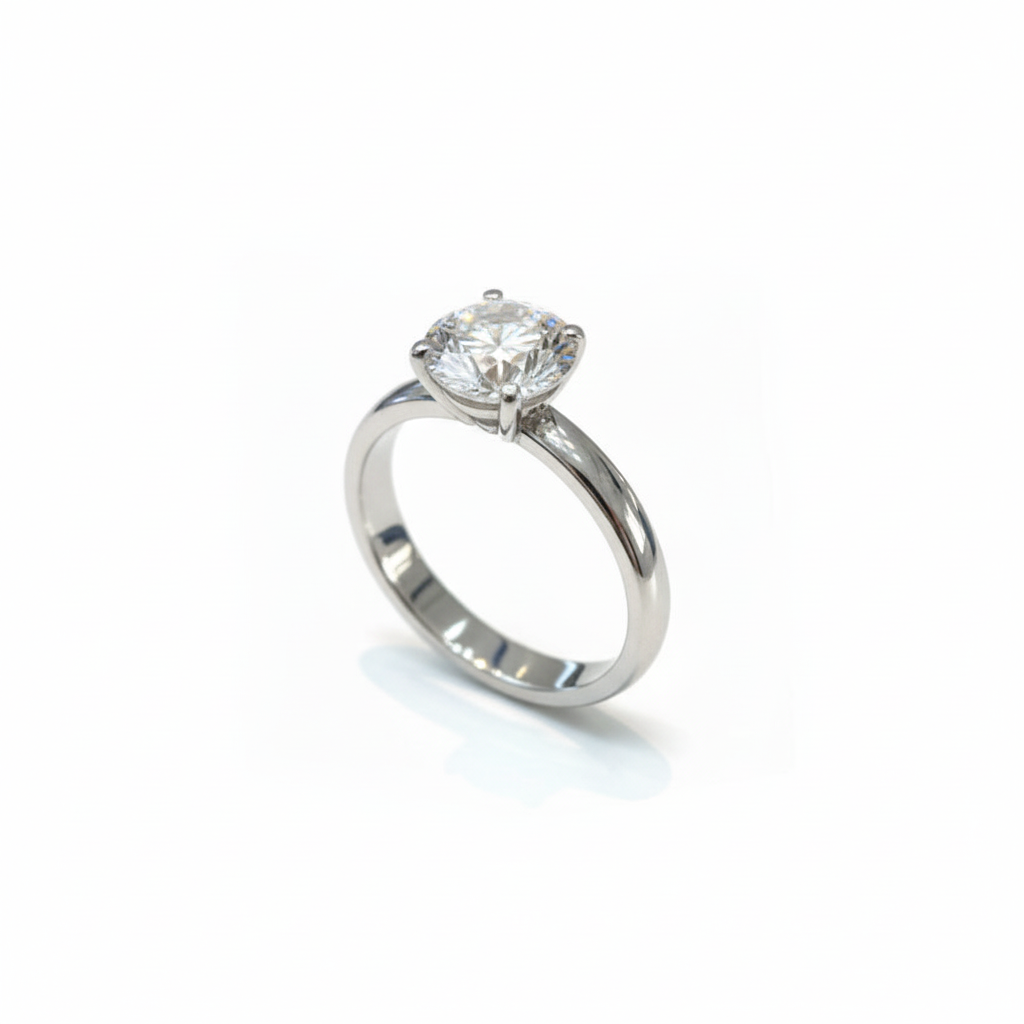 Anello  Solitario  Luce ct.1,21