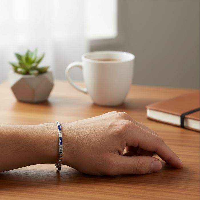 Bracciale Man in Blu