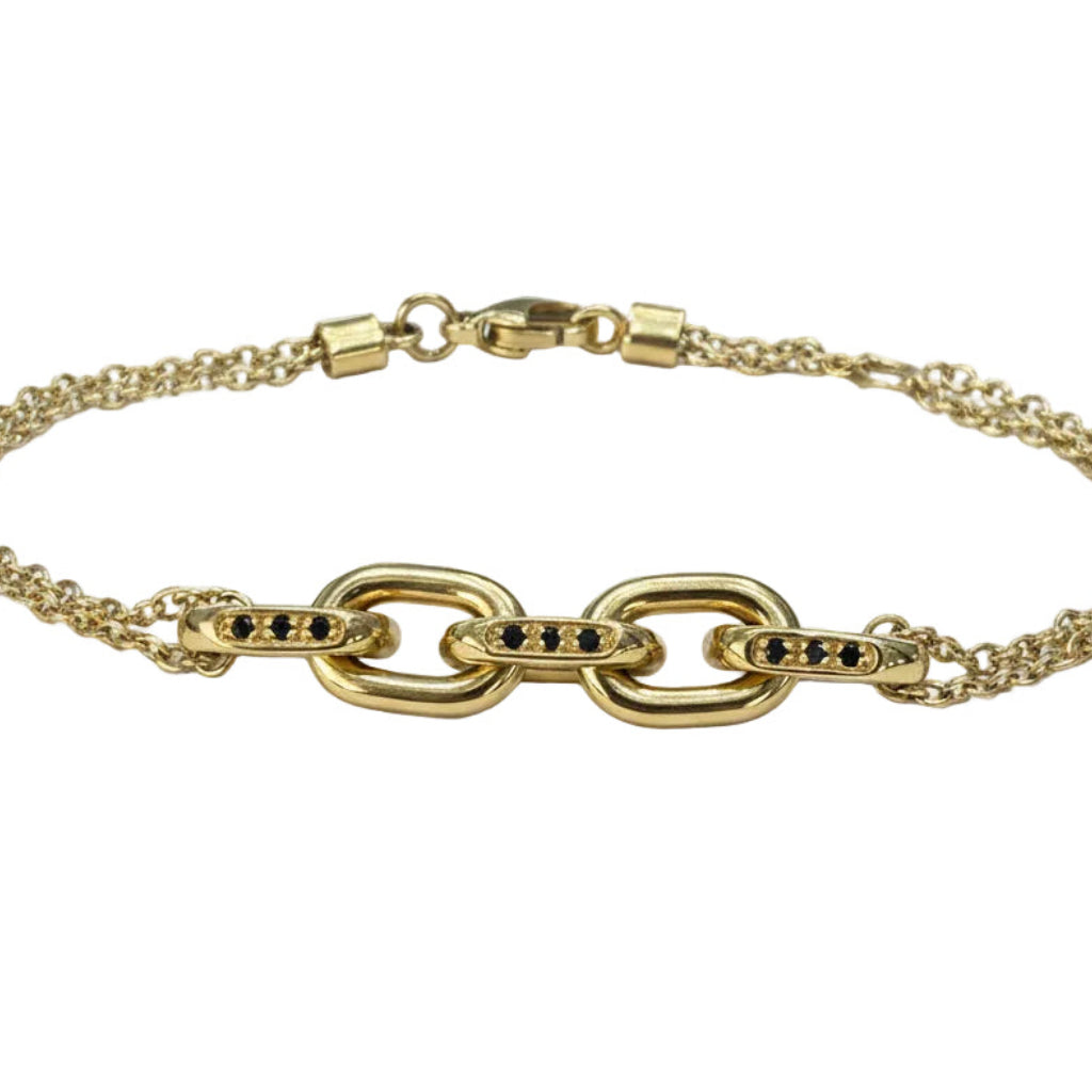 Bracciale Diamonds Yellow Gold