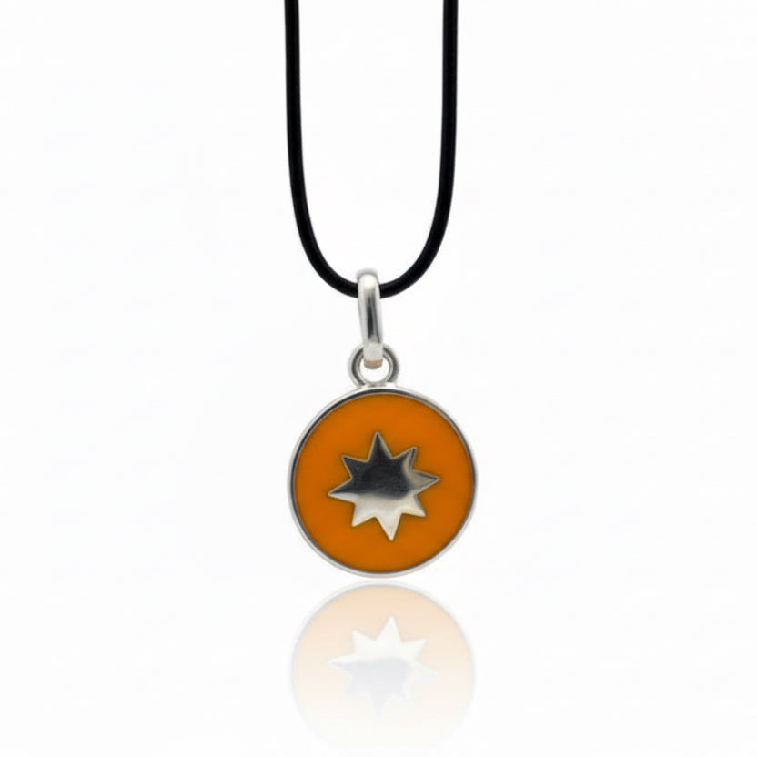 Pendente  Rosa dei Venti Orange