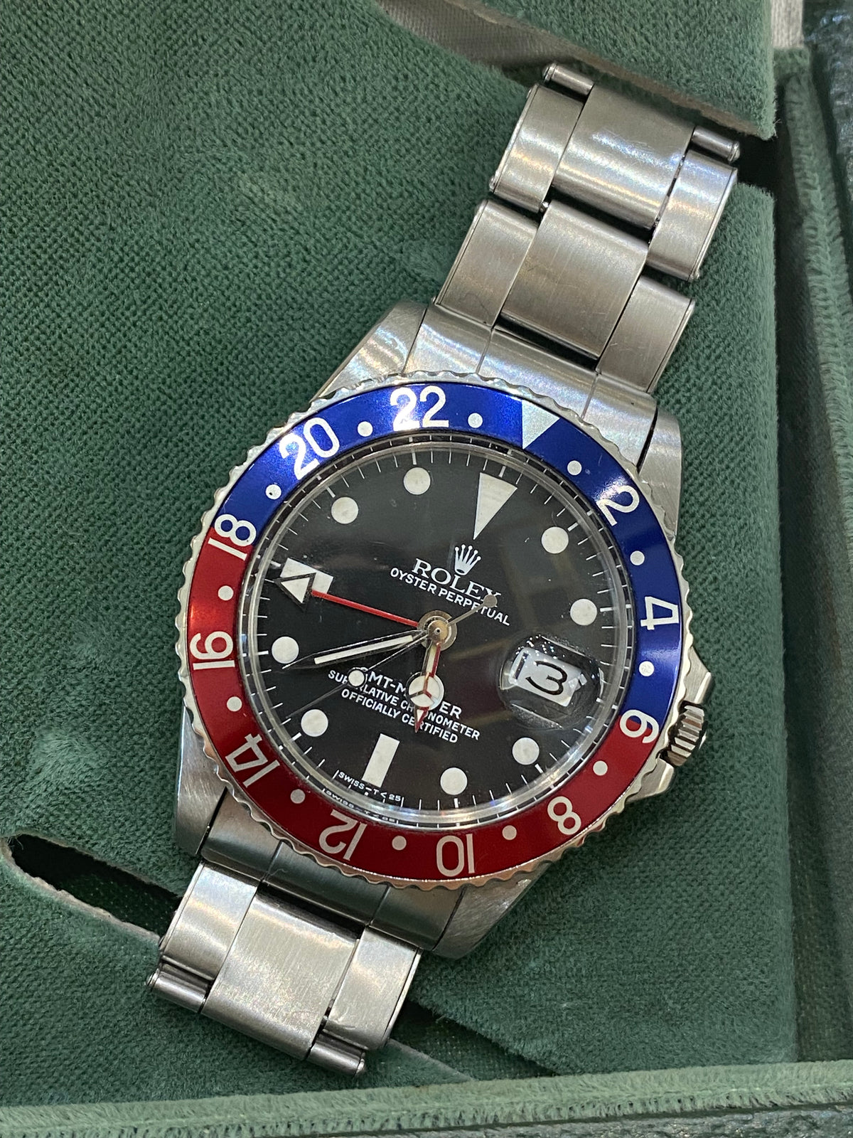 Rolex GMT-Master 1675 Orologio Acciaio