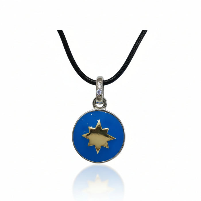 Pendente  Rosa dei Venti Blue