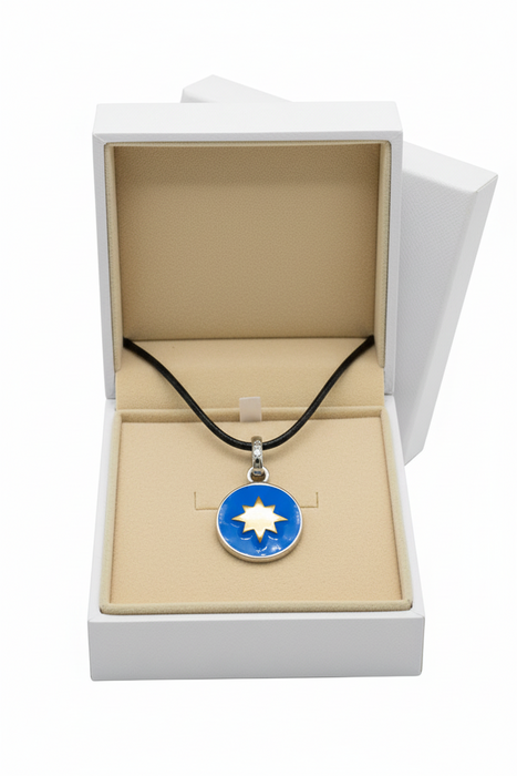 Ciondolo Rosa dei Venti Blue