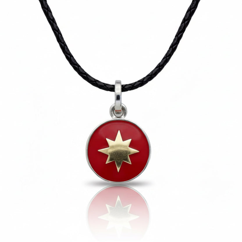 Pendente  Rosa dei Venti Red