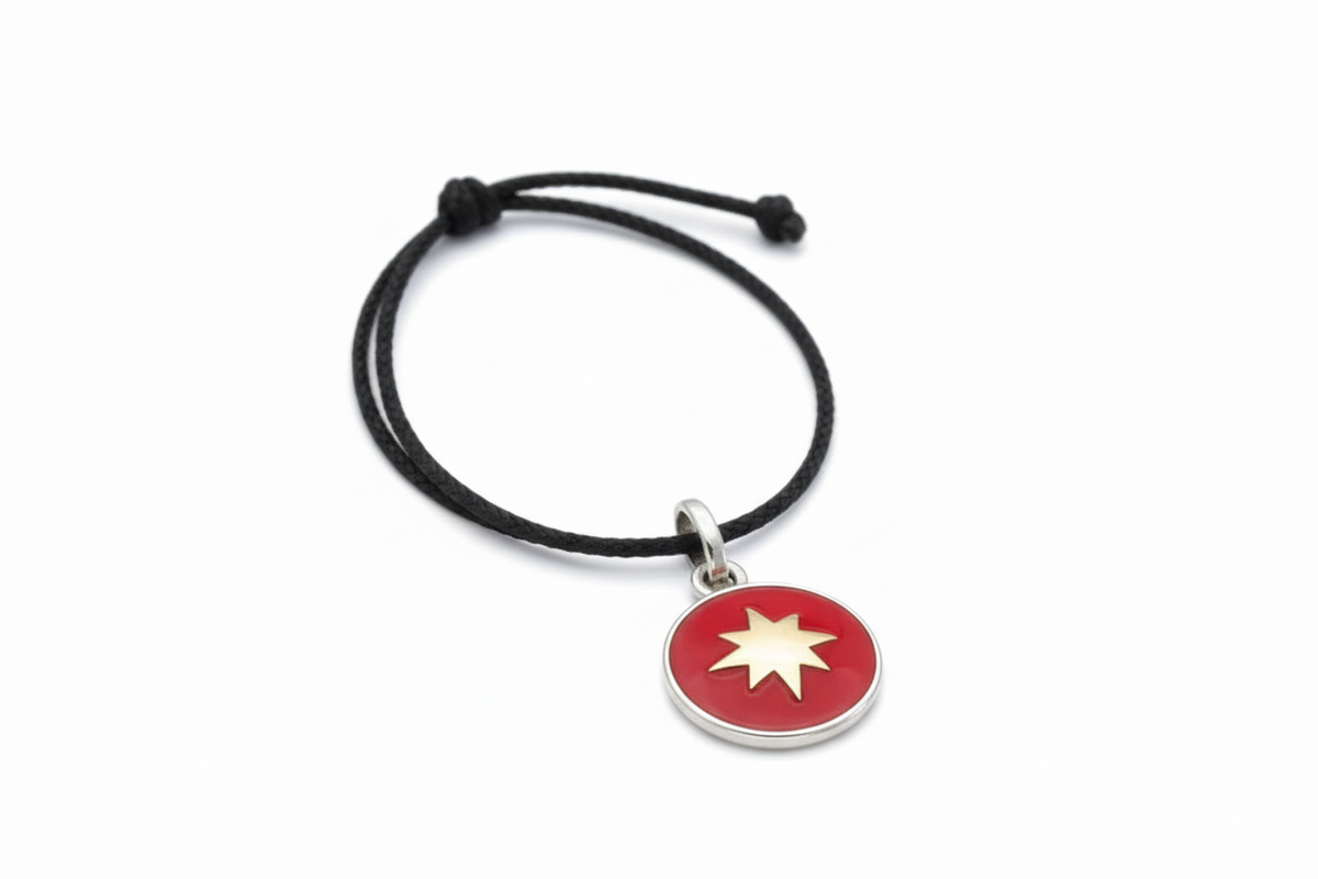 Pendente  Rosa dei Venti Red