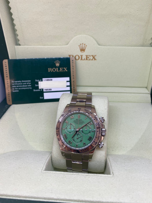 Daytona Oro Bianco 116509 Crisoprasio