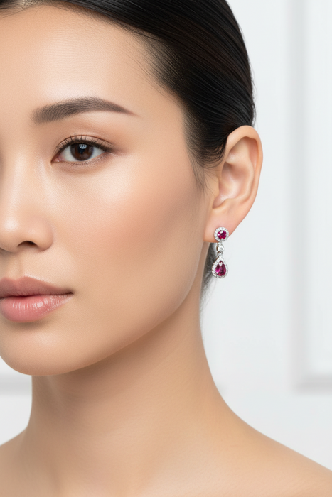 Orecchini  Ruby Drop