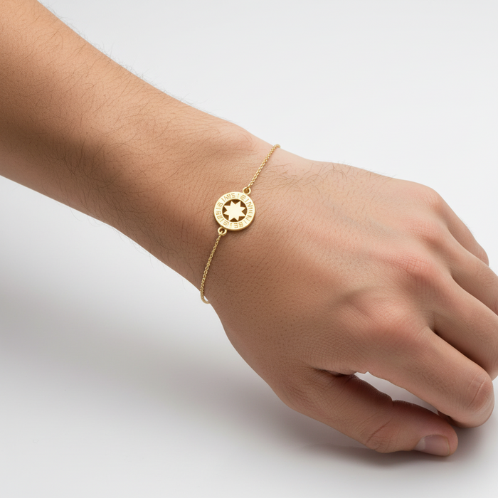Bracciale Uomo Rosa dei Venti