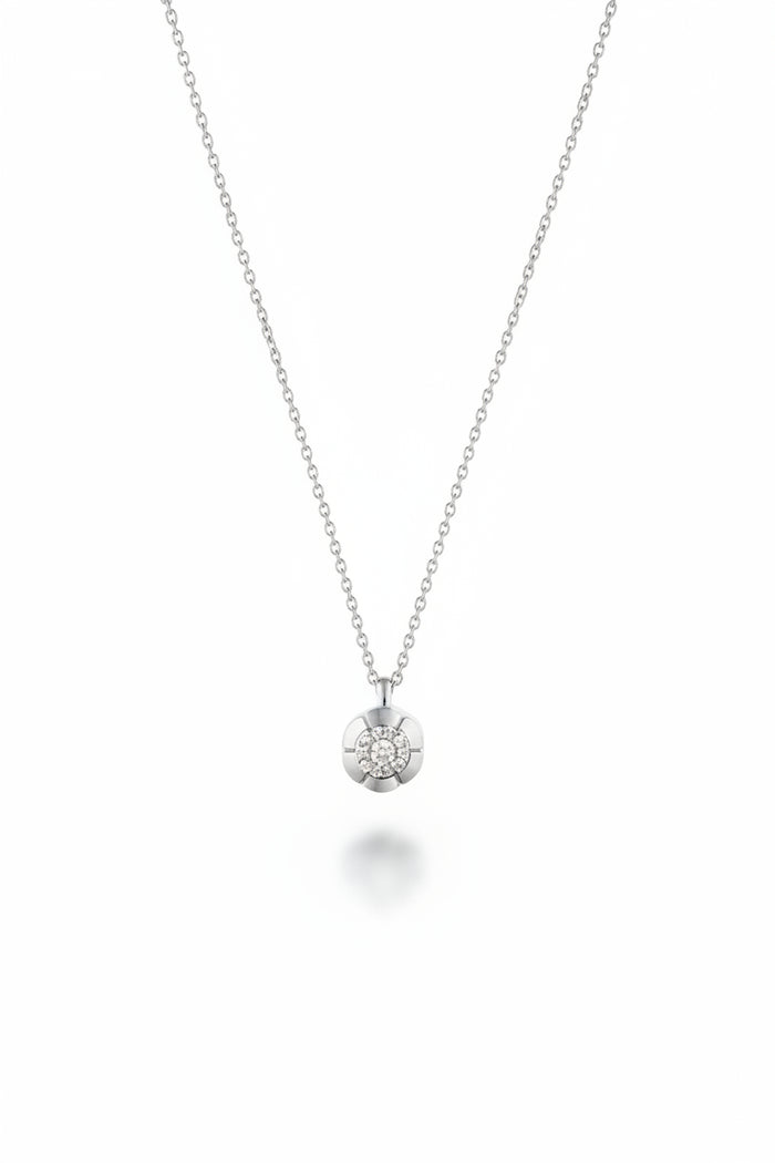 Ciondolo Little Flower White