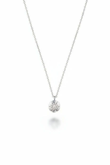 Ciondolo Little Flower White