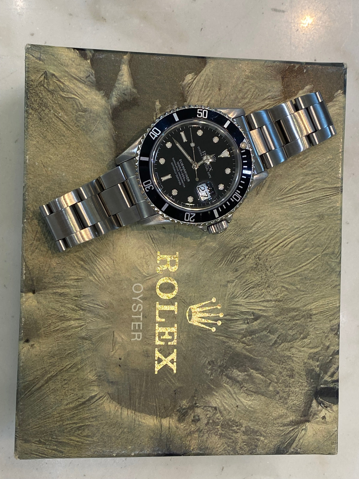 Rolex Submariner 16610 Acciaio Nero