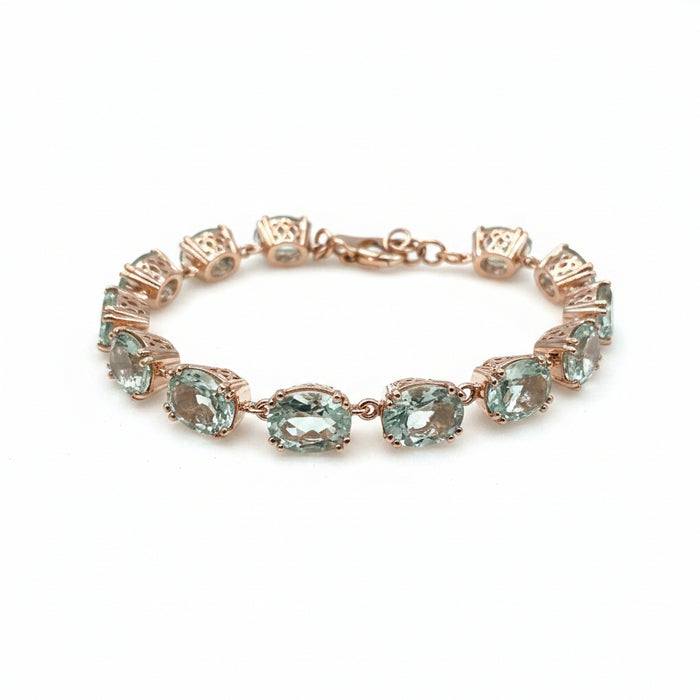 Bracciale Caramel Prasiolite