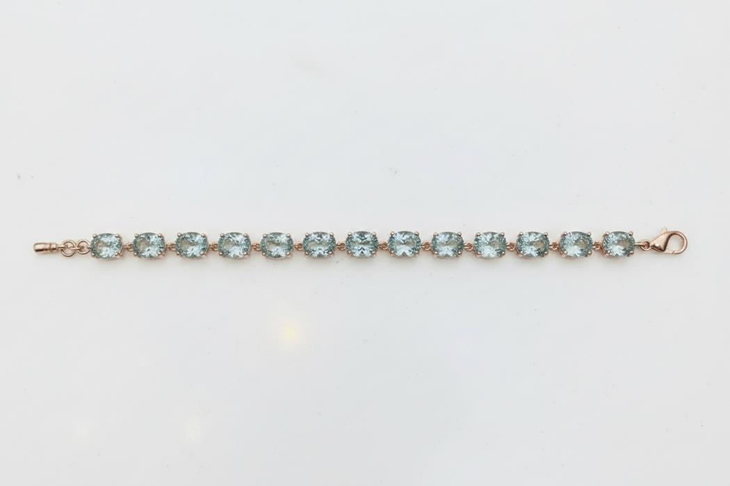 Bracciale Caramel Prasiolite
