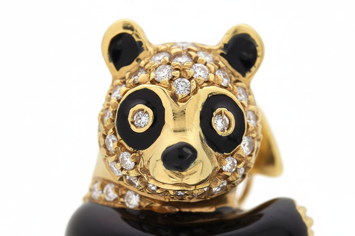 Orecchini Panda