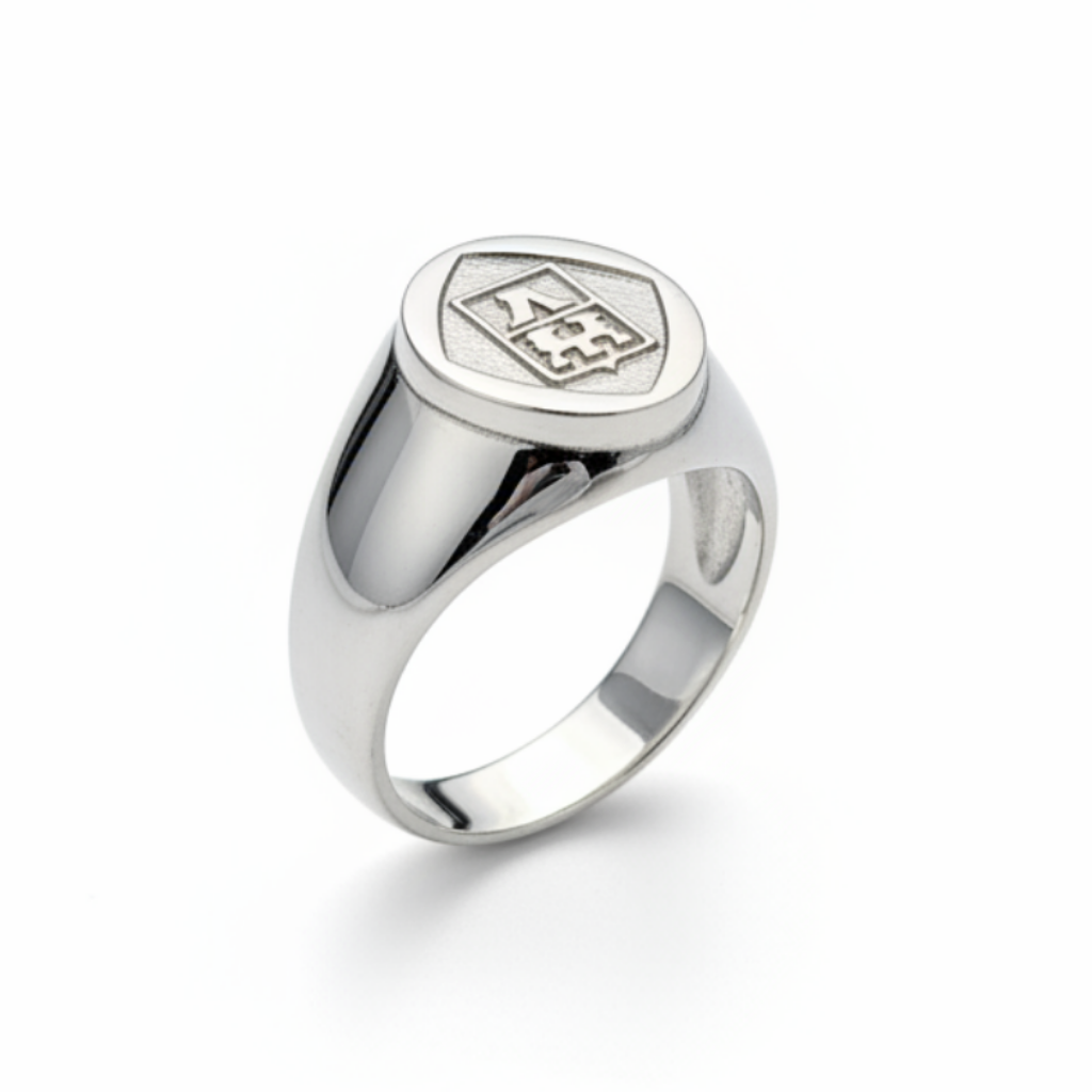 Anello Uomo Chevalier Oro Bianco