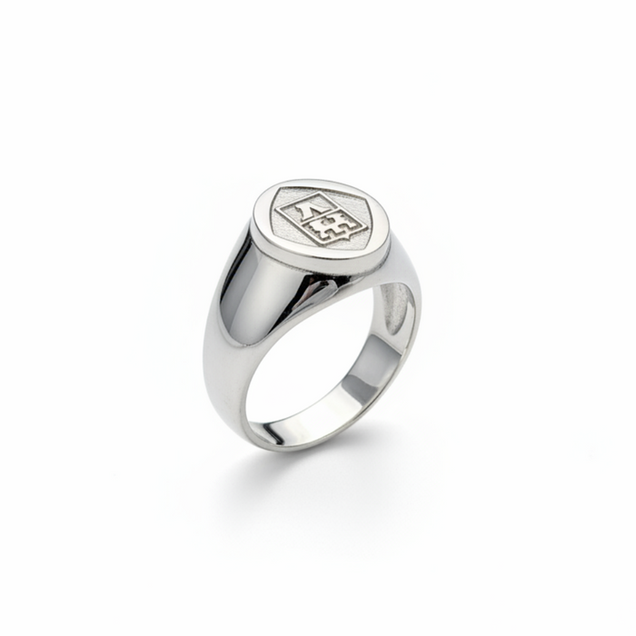 Anello Uomo Oro Bianco 18kt.