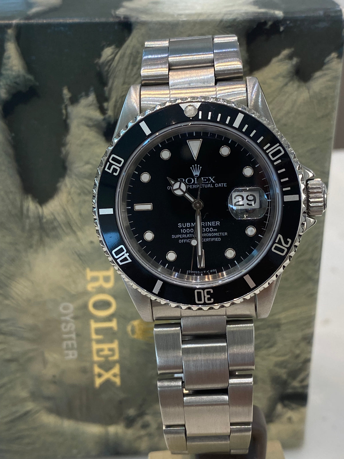 Rolex Submariner 16610 Acciaio Nero