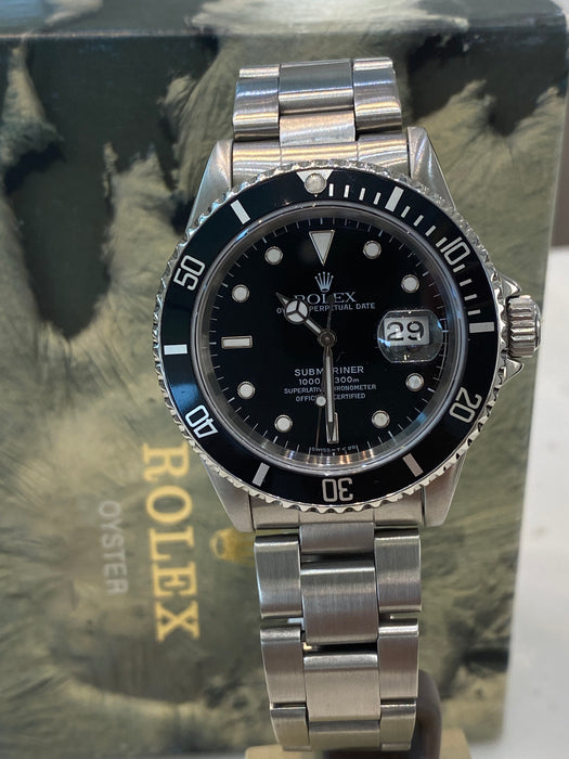 Rolex Submariner 16610 Acciaio Nero
