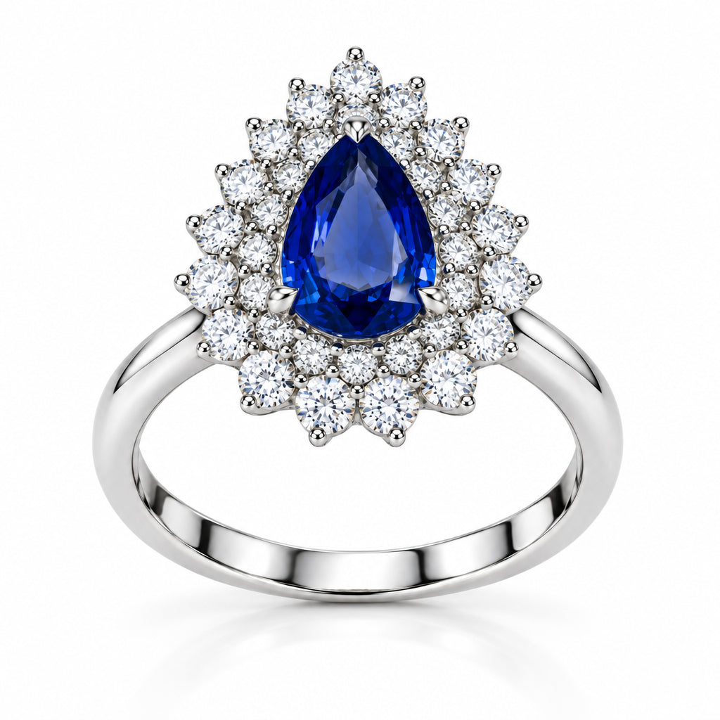 Anello Blue Drop