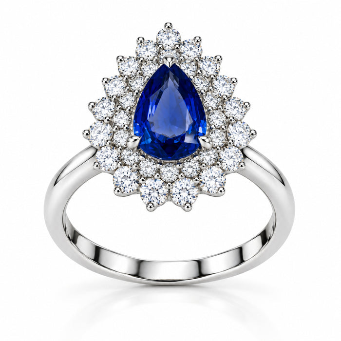 Anello Blue Drop