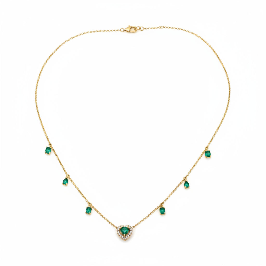 Collier Hope  Emerlad