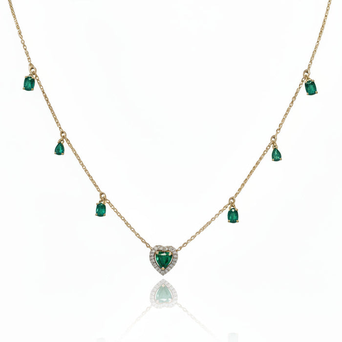 Collier Hope  Emerlad