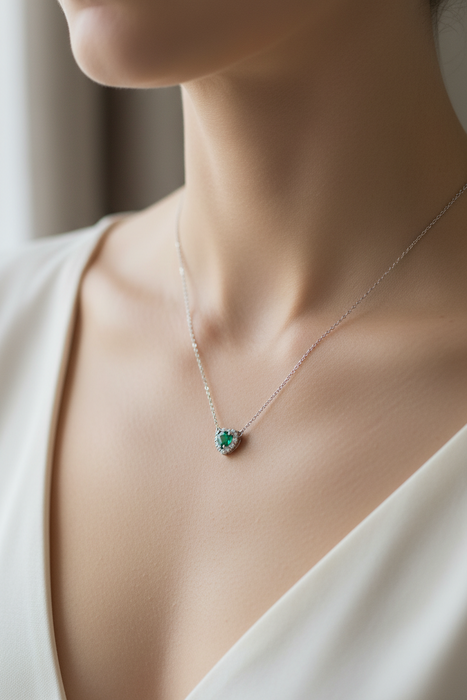 Ciondolo Little Green Heart