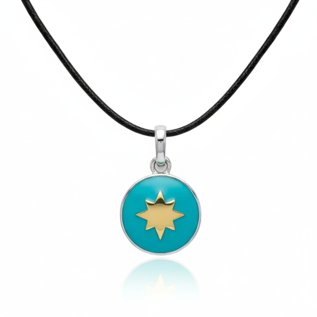 Pendente Rosa dei Venti Turquoise